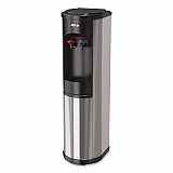 Hot 'N Cold Artesian Stainless Steel Water Dispenser, 5 gal, 12 x 12.5 x 38.08, Stainless Steel/Black (504540C)