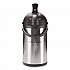 Stainless Steel Airpot, 192 oz, Silver/Black (CPAP35)