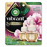 Vibrant Scented Oil Warmer Refill, Sweet Hibiscus and Magnolia, 0.67 oz, 2/Pack (6233801048)