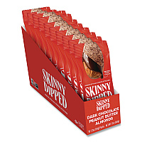 Dark Chocolate Peanut Butter Almonds, 1.2 oz Pouch, 10/Box (EDT08380)