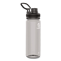 Tritan Plastic Water Bottle, 24 oz, Stormy Black (50404)