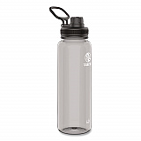 Tritan Plastic Water Bottle, 40 oz, Stormy Black (50412)