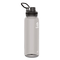 Tritan Plastic Water Bottle, 40 oz, Stormy Black (50412)