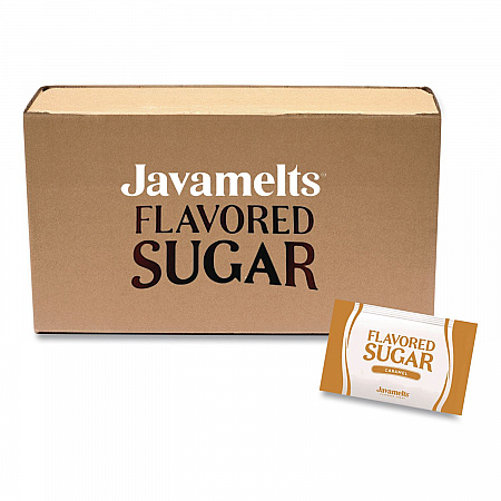 Flavored Sugar, Caramel, 0.08 oz Packet, 1,000/Carton (JMT39641)