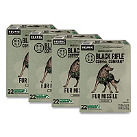 Fur Missile Coffee K-Cups, 22/Box, 4 Boxes/Carton (5510CT)
