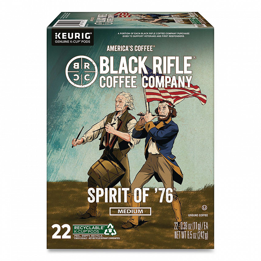 Spirit of '76 Coffee K-Cups, 22/Box (0501)