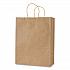 Get Reddi Paper Bags, Pulse Size, 60# Basis Weight, Twisted Rope Handles, 8 x 4.5 x 10.25, Brown, 250/Carton (KRFTW8410)