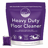 Aqua ChemPacs Heavy Duty Floor Cleaner, Lavender Scent, 100 ChemPacs/Pack (9320928)