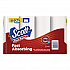 Choose-A-Sheet Kitchen Roll Paper Towels, Double-Roll, 1-Ply, 6.5 x 11, White, 102 Sheets/Roll, 12 Rolls/Pack (55416)