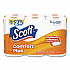 ComfortPlus Toilet Paper, Double Roll, Bath Tissue, Septic Safe, 1-Ply, White, 231 Sheets/Roll, 12 Rolls/Pack, 4 Packs/Carton (47618)