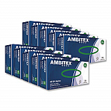 V5101 Series Latex-Free Lightly Powdered Vinyl Gloves, X-Large, 3 mil Thick, 9" Long, Clear, 100/Box, 10 Boxes/Carton (VXL5101CT)