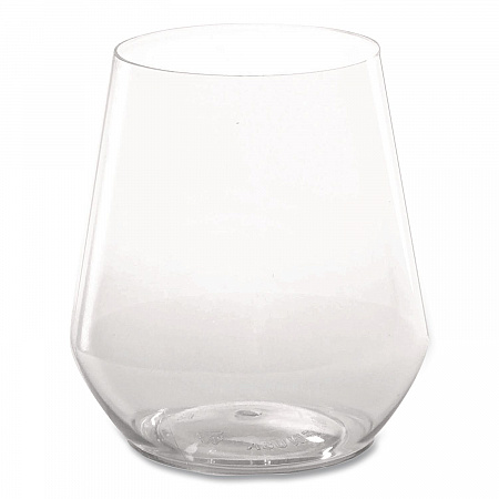 Reserv Stemless Glassware, 12 oz, Clear, 16 Cups/Tray, 4 Trays/Carton (RESSGL12)