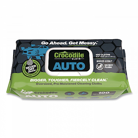 Auto Cleaning Cloths, 10 x 15, White, 100/Pack (6930100)