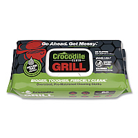 Grill Cleaning Cloths, 10 x 15, White, 80/Pack (6600080)