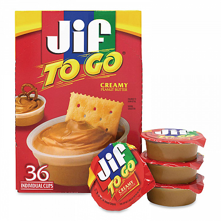 Spreads, Creamy Peanut Butter, 1.5 oz Cup, 36 Cups/Carton (22000535)