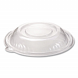 CaterLine Pack 'n Serv Dome Lid, 7" dia x 1.5" h, Clear, Plastic, 50/Pack, 2 Packs/Carton (APB2432D7DM)