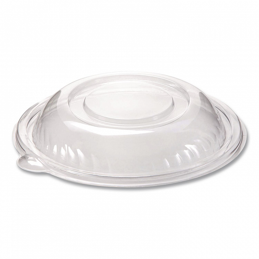 CaterLine Pack 'n Serv Dome Lid, 7" dia x 1.5" h, Clear, Plastic, 50/Pack, 2 Packs/Carton (APB2432D7DM)