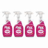 Miracle Bathroom Foam Cleaner, Fruity Scent, 25.4 oz Trigger Spray Bottle, 4/Carton (823787CT)