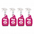 Miracle Bathroom Foam Cleaner, Fruity Scent, 25.4 oz Trigger Spray Bottle, 4/Carton (823787CT)