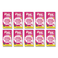 Miracle Power Foaming Toilet Cleaner, Fruity Scent, 3.5 oz Packet, 2 Packets/Box, 10 Boxes/Carton (824996CT)