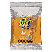 Sugar-Free Qwik Stik Energy Drink Mix, Orange, 1.26 oz Packet, 50/Pack (060100OR)