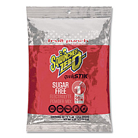 Sugar-Free Qwik Stik Energy Drink Mix, Fruit Punch, 1.26 oz Packet, 50/Pack (060102FP)