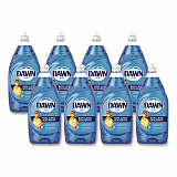 Ultra Liquid Dish Detergent, Dawn Original Scent, 38 oz Bottle, 8/Carton (01301)