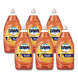 Ultra Antibacterial Dishwashing Liquid, Orange Scent, 38 oz Bottle, 8/Carton (01659)