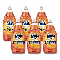 Ultra Antibacterial Dishwashing Liquid, Orange Scent, 38 oz Bottle, 8/Carton (01659)