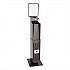 Pop-Up Floorstand, 12 x 14.5 x 51.5, Black (Q438FP)