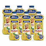 Multi-Surface Antibacterial Cleaner, Lemon Scent, 23 oz Bottle, 6/Carton (06892)