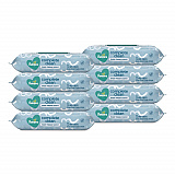 Complete Clean Baby Wipes, 1-Ply, Baby Fresh, 7 x 6.8, White, 72 Wipes/Pack, 8 Packs/Carton (75536)