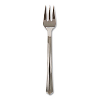 Petite Tasting Fork, Polystyrene, Silver, 400/Carton (RFPFK4)