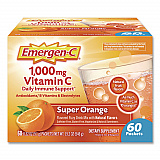 Vitamin C Drink Mix, 1,000 mg Vitamin C, Super Orange, 60/Pack (130213)