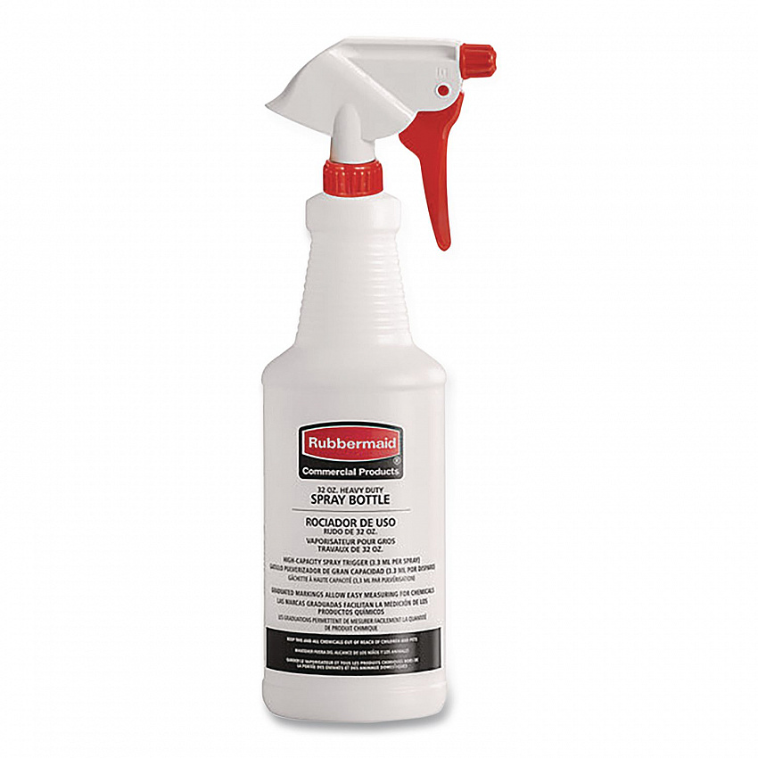 Executive Series Heavy-Duty Spray Bottle, 32 oz, White (FG9C03060000)