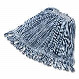 Super Stitch Blend Mop, Green Headband, Cotton/Synthetic, Medium, Blue (D212BLUEA)