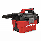 V20 Li-Ion Wet/Dry Vacuum (Tool Only) (Reconditioned), 2 gal Tank Capacity, Red/Black (CMCV002BR)