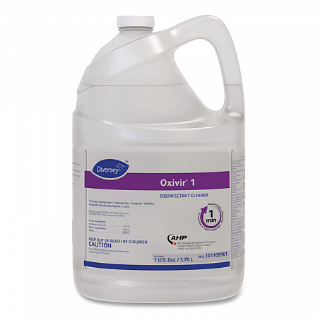 Oxivir 1 RTU Disinfectant Cleaner, 1 gal Bottle, 4/Carton (101109961)