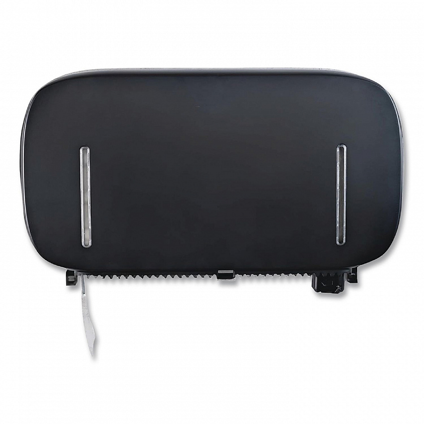 Twin JBT Tissue Dispenser, 11.6 x 4.84 x 19.95, Black (1602B)