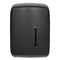 Centerpull Roll Towel Dispenser, 8.99 x 8.7 x 12.65, Black (1606B)