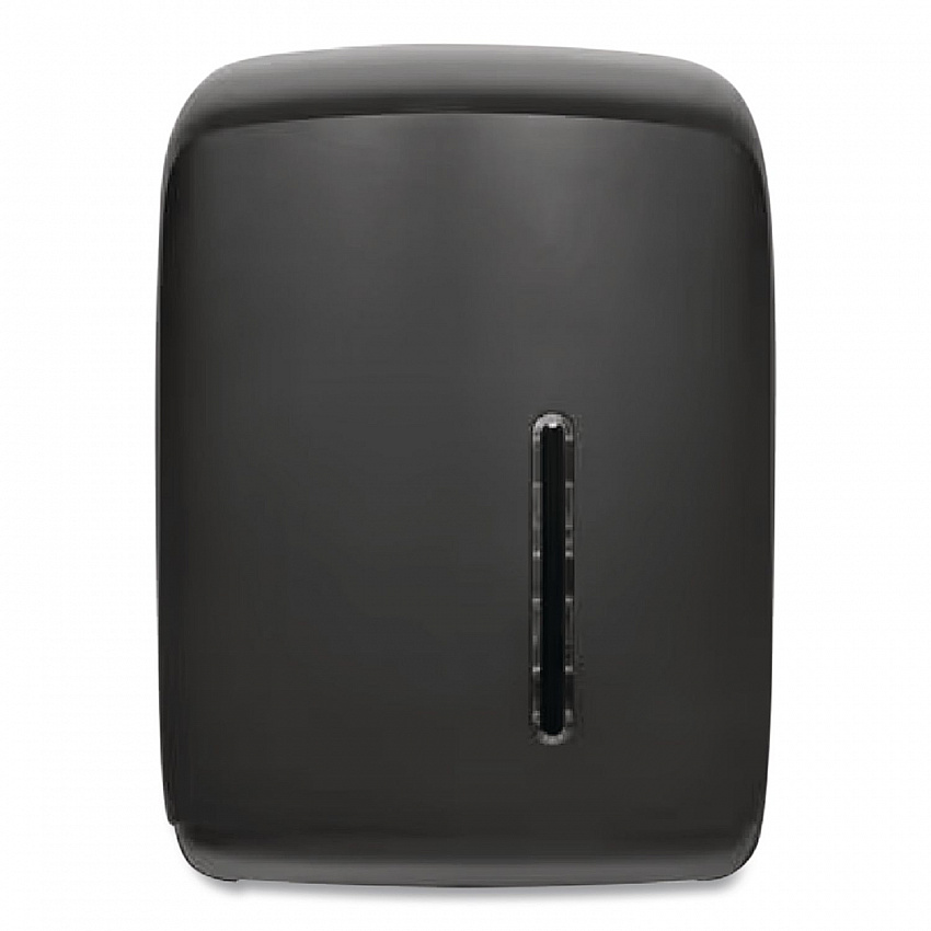 Centerpull Roll Towel Dispenser, 8.99 x 8.7 x 12.65, Black (1606B)