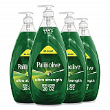 Dishwashing Liquid, Ultra Strength, Fresh Scent, 28 oz Bottle, 4/Carton (61054595CT)