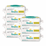 Sensitive Baby Wipes, 1-Ply, 6.7 x 7, Unscented, White, 84/Pack, 7/Carton (07325)