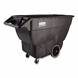 0.75 cu yd Structural Foam Tilt Truck, 600 lb Capacity, Black (1011BLA)