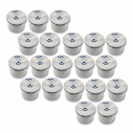 Falcon Waterless Urinal Cartridge, White, 20/Carton (FWFC20)