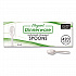Elegant Dinnerware Heavyweight Cutlery, Individually Wrapped, Spoon, Plastic, White, 420/Box (90187)