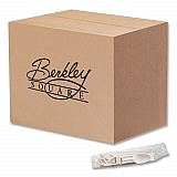 Mediumweight Cutlery Kit, Fork/Knife/Napkin/Pepper/Salt/Spoon, Plastic, White, 250/Carton (1171241)