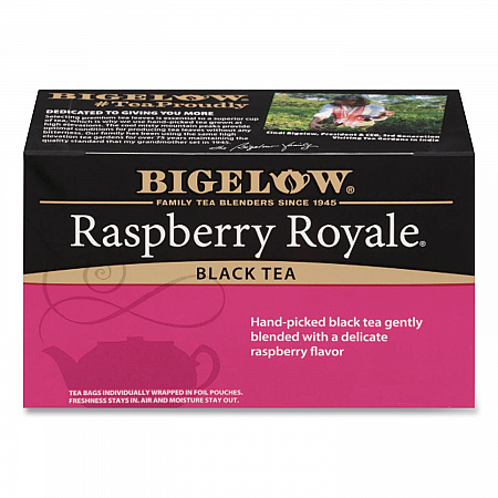 Raspberry Black Tea, Raspberry, 0.34 lbs, 28/Box (003401)
