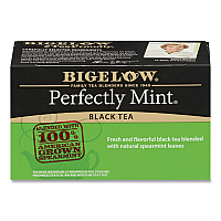 Perfectly Mint Black Tea, 28/Box (10344)