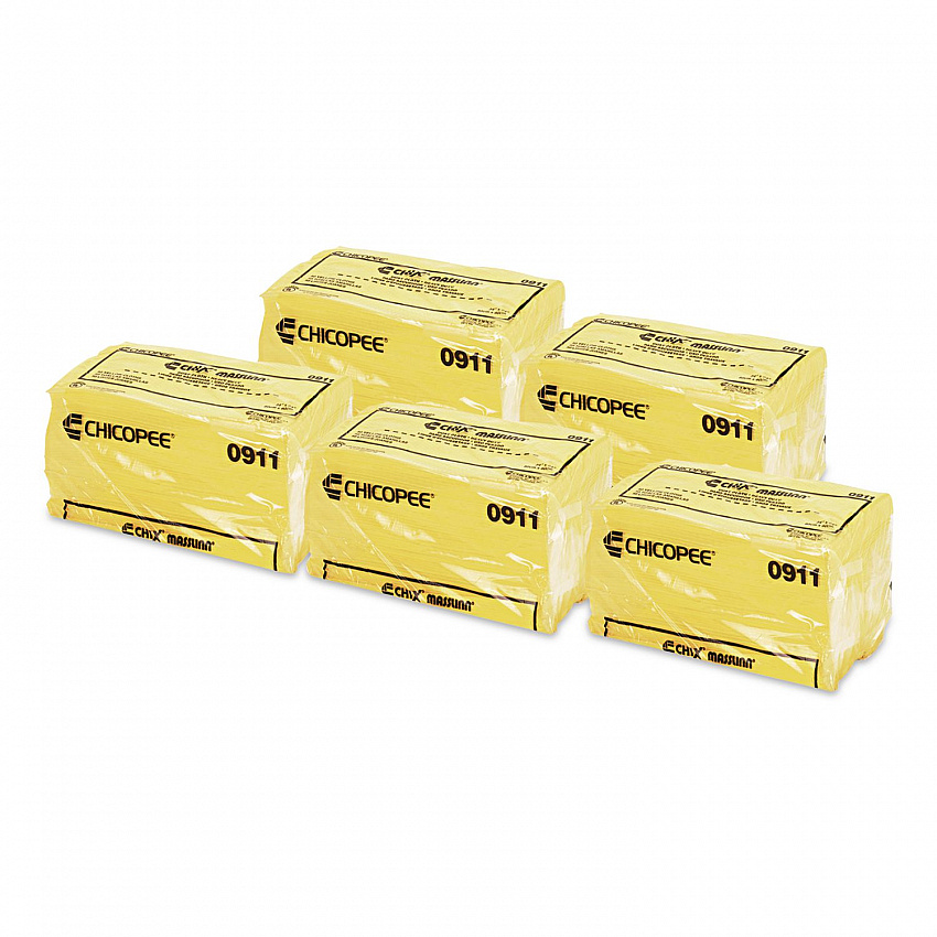 Masslinn Dust Cloths, 1-Ply, 24 x 24, Unscented, Yellow, 30/Bag, 5 Bags/Carton (8673)